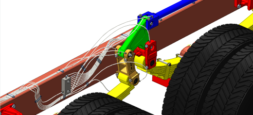 卡车双联轴悬架缩略图
